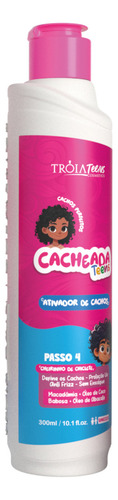 Ativador De Cachos 300ml Cacheada Teens+ Escova Polvo Tróia