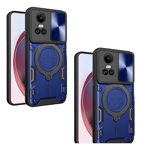 2×funda Con Soporte Magnético Para Oppo Reno 10 5g