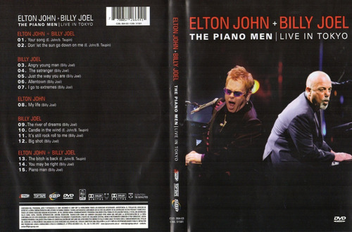 Dvd Elton John + Billy Joel  The Piano Men... 