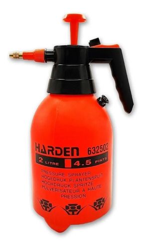 Pulverizador Rociador Fumigador De Mano 2 Litros Harden Bg