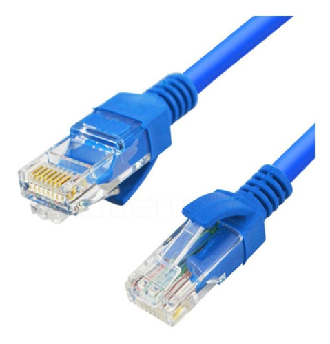 Cable Lan Utp 5e Internet 2 Metros Largo Armado Patch Re