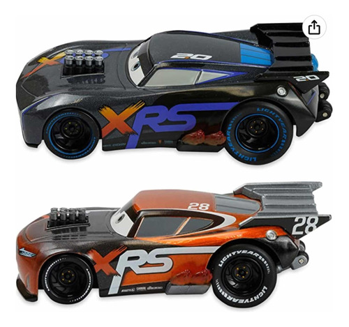 Jackson Storm & Tim Treadless Dúo Carros Pull And Race Cars