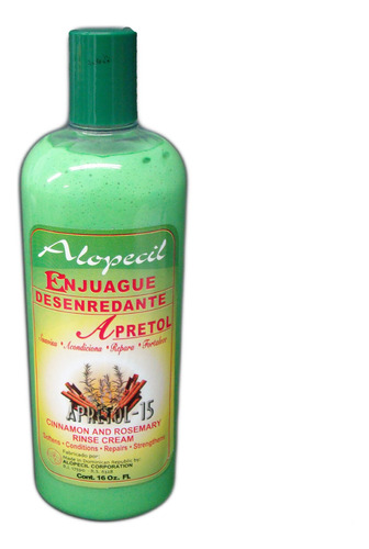 Mbp Alopecil Crema De Enjuague De Canela Y Romero Apretol 16