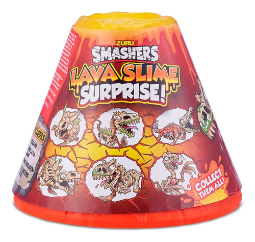 Smashers - Volcan Lava Slime C/sorpresas - Vamos Ajugar