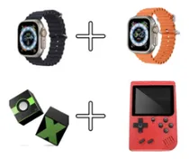 Comprar Kit Smartwatch Ultra + Smartwatch + Miniparlante + Console