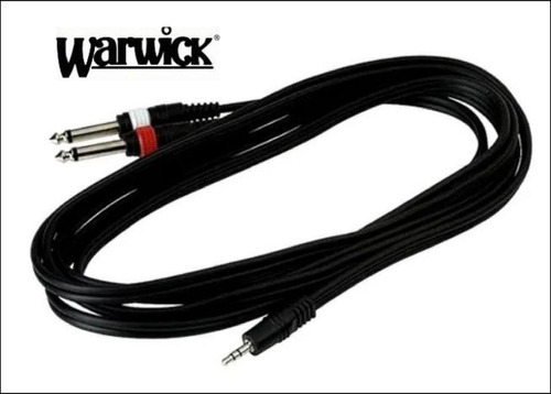 Cable Warwick Plug 3,5st A 2 X 6,5m X 3 Mtrs Rcl 20914 D4