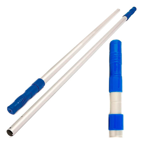 Mango Barral Extensible Aluminio Limpia Pileta Bestway 58279