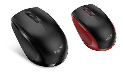 Imagen 2 de 3 de Mouse Genius Nx-8006s Blueeye Usb Inalambrico Rojo