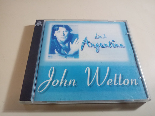 John Wetton - Live In Argentina - Cd Doble , Bootleg En Vi 