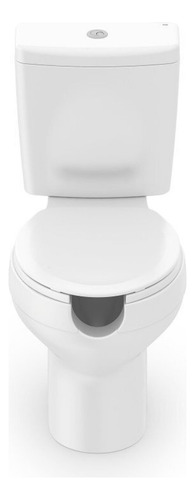 Kit 3 Vaso Sanitário Com Caixa Acoplada E Assento Com Aewt