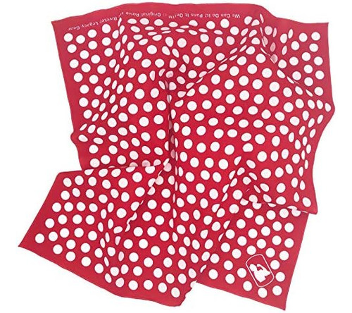 Kit De Disfraz De Rosie The Riveter, Bandana, Parche Con El