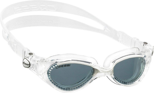 Goggles Cressi Natacion Flash Lady Tinted Lens Clear/bco Pvr