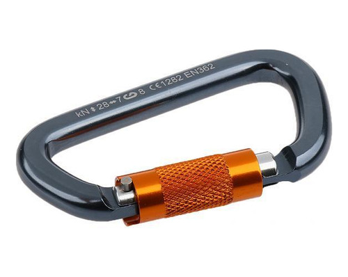 4 X 28kn D Carabiner Aluminio Auto Bloqueo Alpinismo