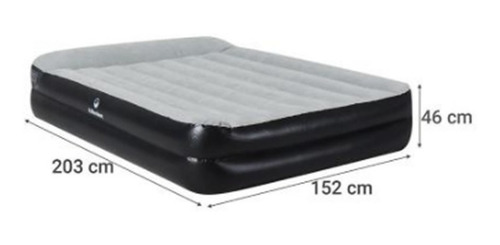 Imagen 6 de 8 de Carpa Kilimanjaro 6 Personas + Colchón 2 Plazas Eléctrico