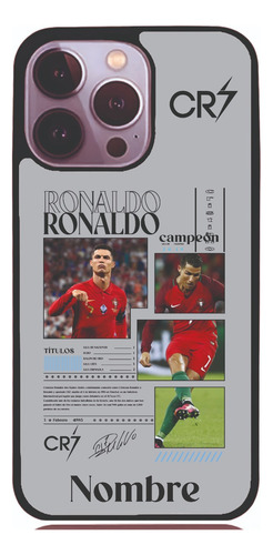 Funda Personalizada Con Nombre Cristiano Ronaldo Ip