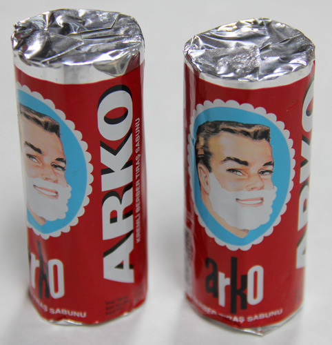 Arko Evyap - Barra De Jabn Para Crema De Afeitar (2 Piezas)