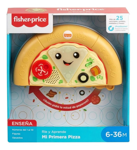 Mi Primera Pizza Rie Y Aprende Fisher Price 6-36m