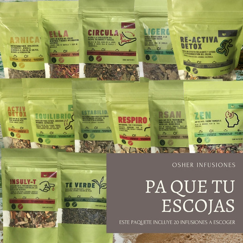 Paquete De Infusiones Osher