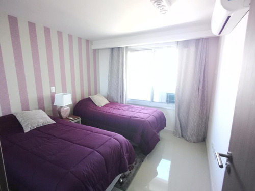 Apto ,vista Al Mar, 3 Dormitorios, Parrillero, Amenities, Playa Brava