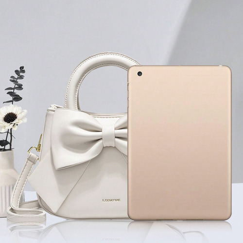 Color Sólido Señoras Elegante Lazo Decoración Moda Bolso