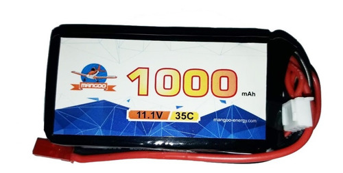 Imagen 1 de 5 de Batería Litio Lipo 11.1v 1000mah 35c Avion Rc Drones