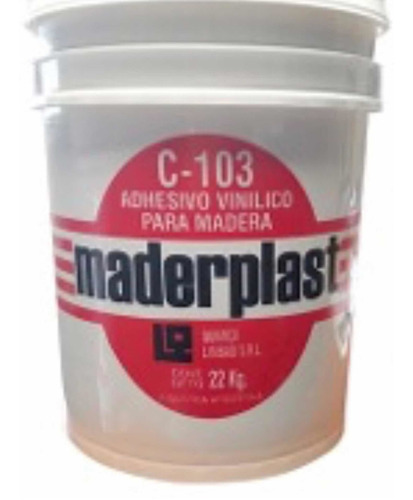 Cola Vinilica Maderplast C-103 X 22 Kg Envio Gratis 