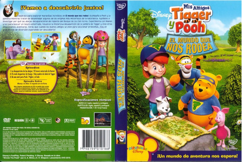 Tigger Y Pooh. El Mundo Que Nos Rodea Dvd Original Y Nuevo