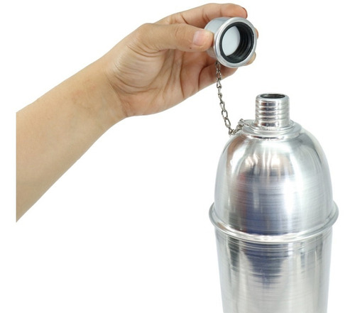 Cantinplora 2 Litro Tipo Botella Con Vaso Y Funda 24800020 Color Gris
