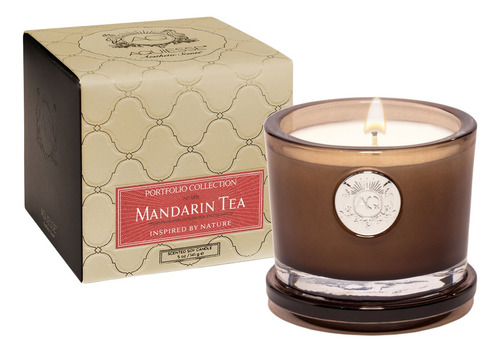 Aquiesse Mandarin Tea Pequeña Vela En La Caja De Regalo, Hum