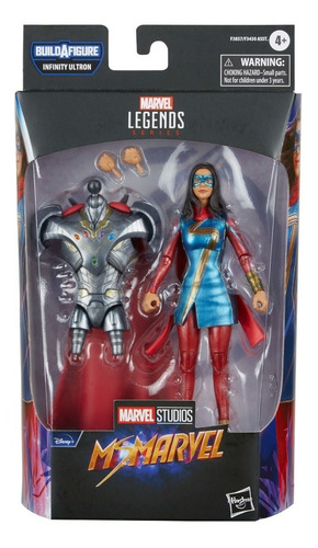 Figuras De Acción Ms. Marvel Legends Series Con Accesorios