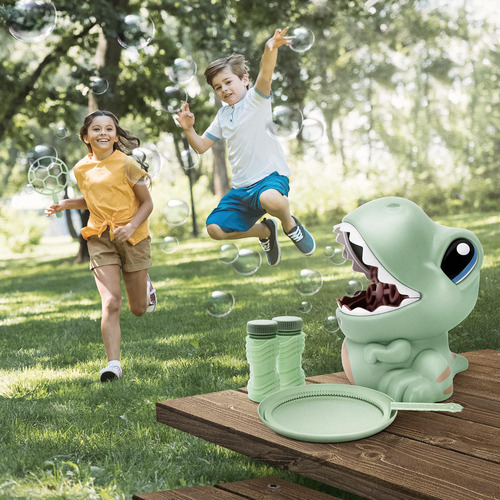Máquina De Burbujas Para Niños Portátil Con Accesorios Compl Color