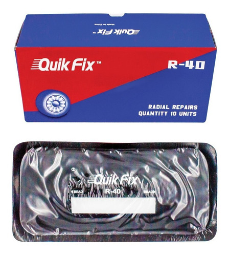 Parche Radial Quik Fix R-40 X 10 Un - Reparación De Llantas