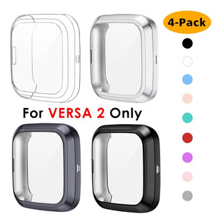 4-pack Screen Protector Case Compatible With Fitbit Ver...