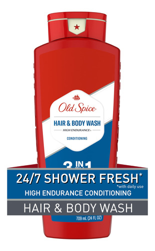 Old Spice Gel De Bano Y Cabello De Larga Duracion Para Hombr