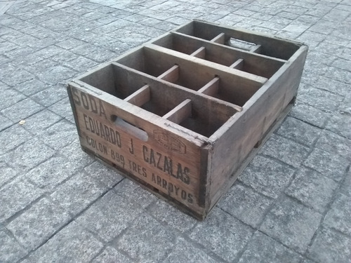 Cajon De Soda Eduardo Cazalas Antiguo