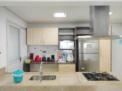 Imagem 17 de 27 de Apartamento Reformado Com 3 Dormitórios Em Condomínio Com Lazer Completo E 2 Vagas Na Praia Das Astúrias - Guarujá. - Ap1178