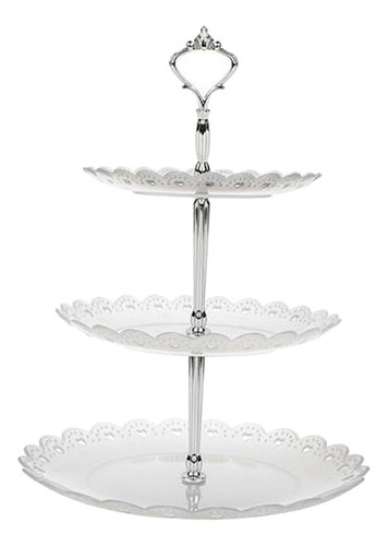 Soporte Para Cupcakes De 3 Niveles, Acrílico, Transparente