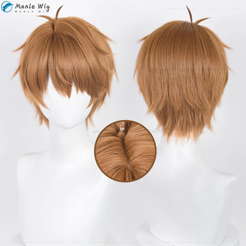 Peluca Para Cosplay De Luke Pearce, Anime, Tears Of Themis,