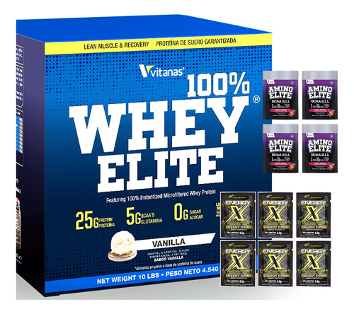 100% Whey Elite - 10 Libras