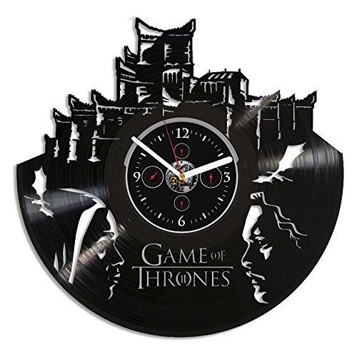 Hecho Mano Juego De Tronos Reloj De Pared Jon Snow Rega...