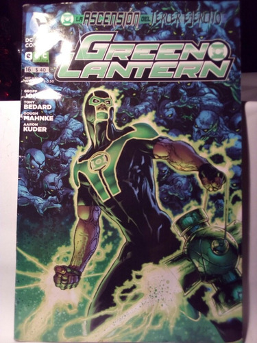 Green Lantern Ascencion Del 3er Ejercito Rosario