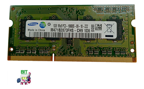 Memoria Ram Ddr3 1gb 1333mhz Samsung Pc3-10600s-09-10-zzz 