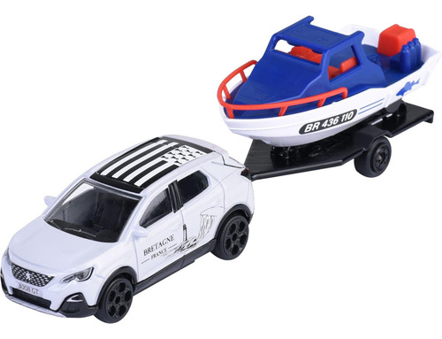 Miniatura - 1:64 - Peugeot 3008 Gt - Remolque French Touch