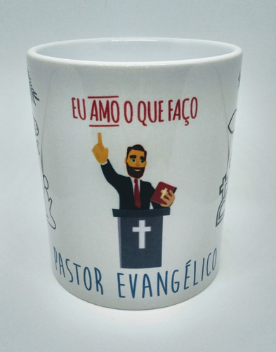 Caneca Personalizada Pastor Evangélico