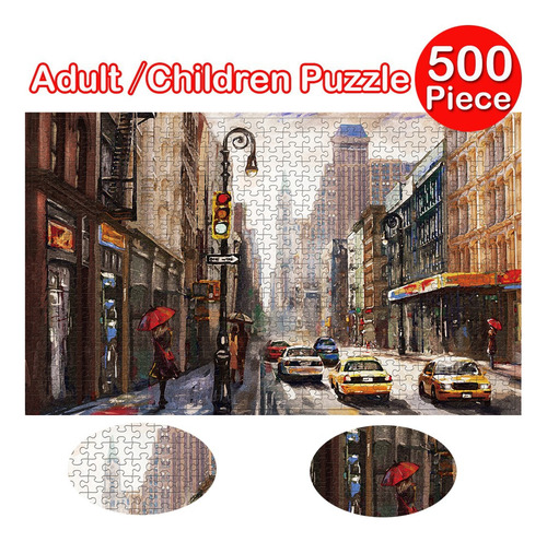 Juego De Rompecabezas Grande De 500 Piezas F Adults Puzzles