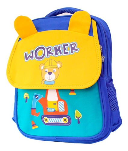 Morral Maleta Pequeña Osito Escolar Para Niños 7 Litros