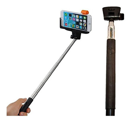 Bastão De Self How Com Bluetooth Embutido Para Celular, Cabo