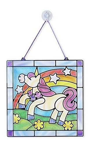 Melissa Y Doug Vitral Unicornio