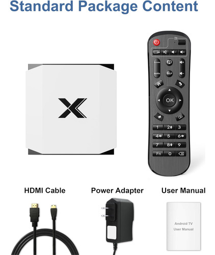 Android Tv Box 4 Gb Ram 32 Gb Rom H265 Quad 4 Núcleos Androi