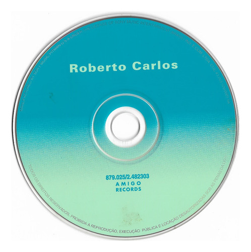 Cd Roberto Carlos - Mulher De 40